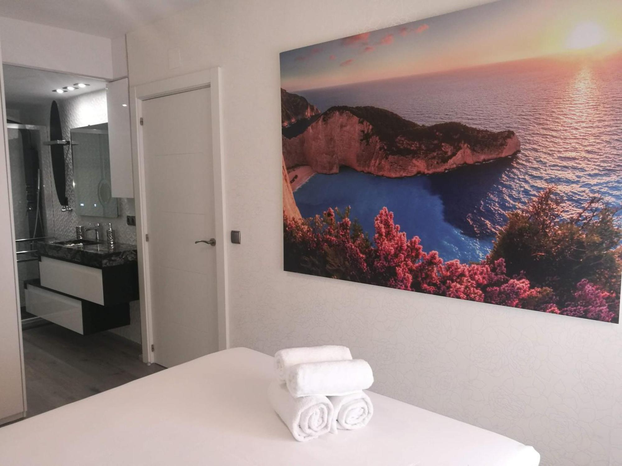 Sitges Oasis Daire Oda fotoğraf